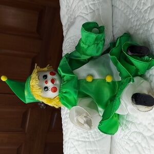 Vintage Playtown The Porcelain Collection No Va 130-987 Posable Clown Doll